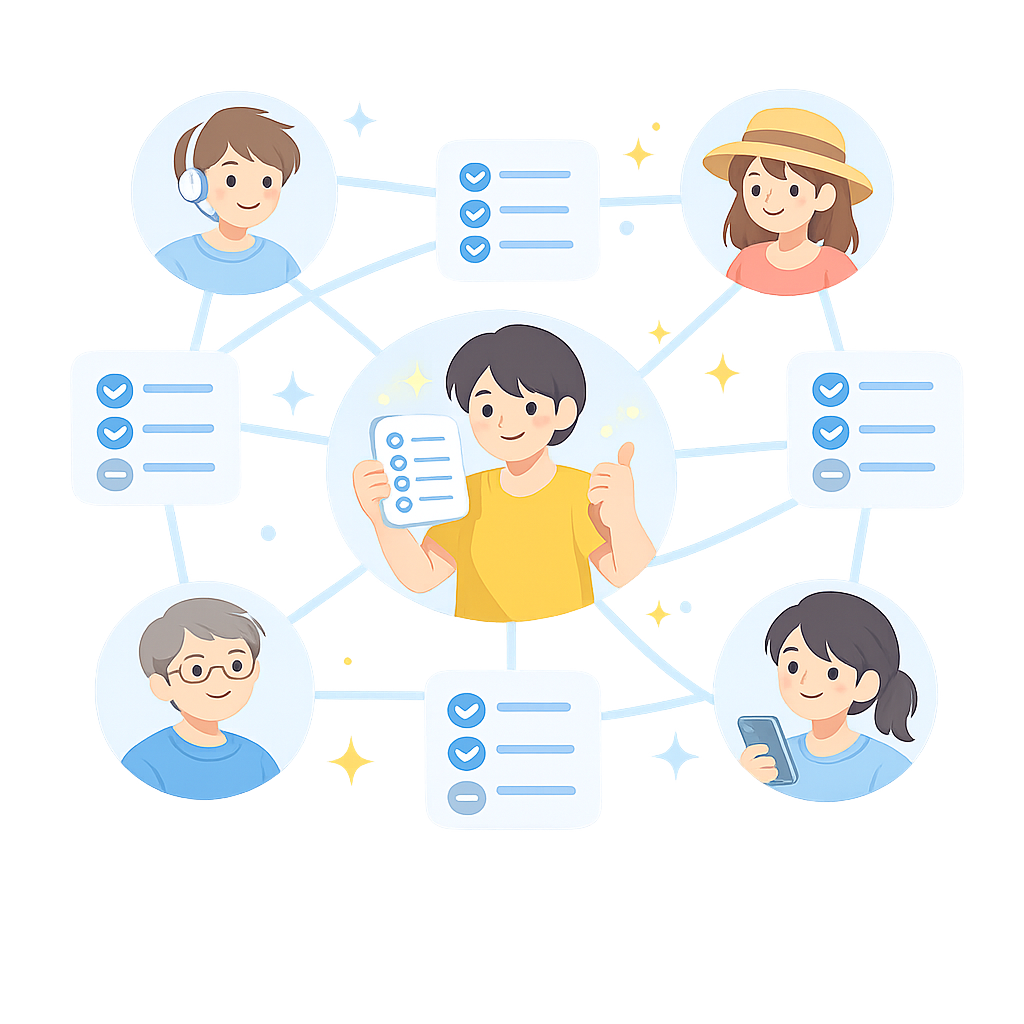 みんなとシェア