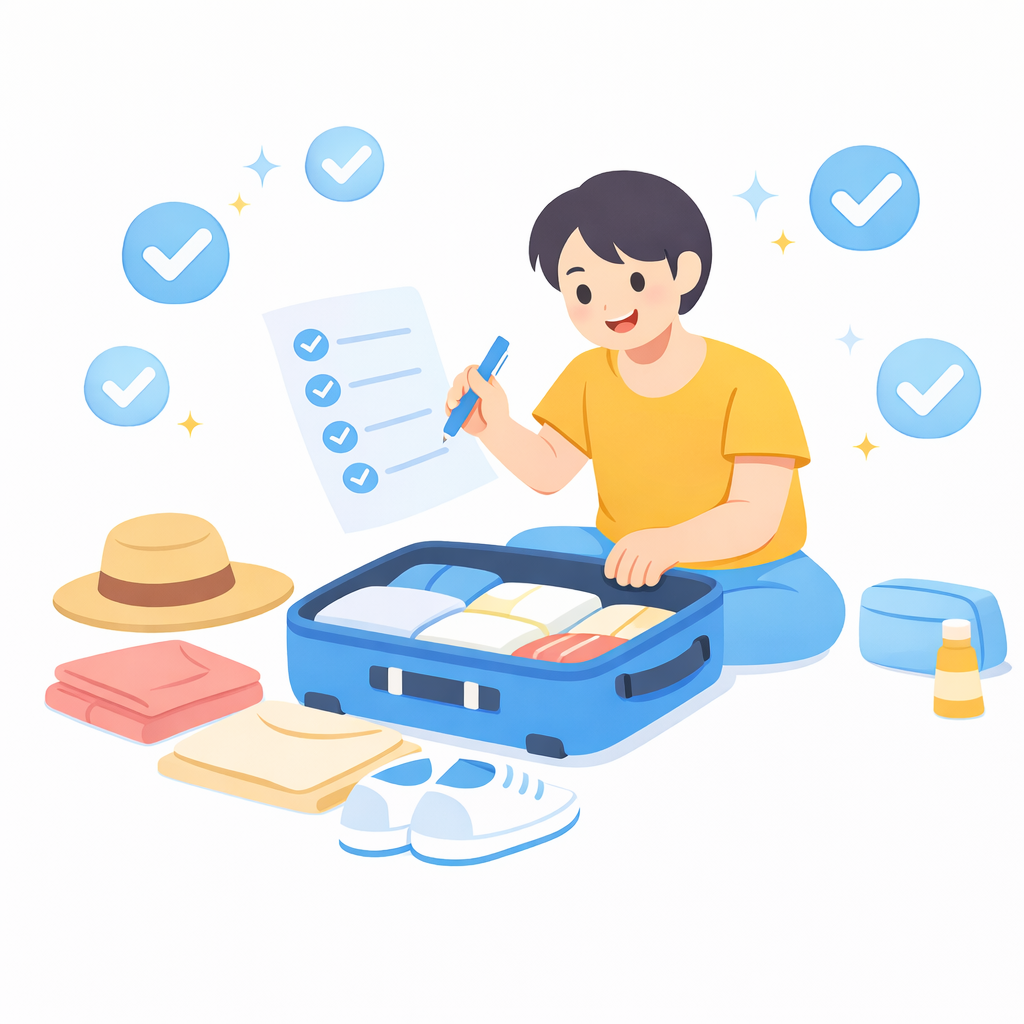 チェックしながら準備